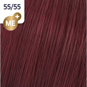 Wella Koleston Perfect ME+ - Дълготрайна крем-боя за коса 55/55 Интензивно светло кафяво интензивен махагон 60 ml